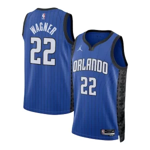 Franz Wagner Orlando Magic Jordan Brand Unisex Swingman Jersey Statement Edition Vibrant Blue - Idéal pour les collectionneurs - Qualité premium garantie