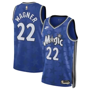 Franz Wagner Orlando Magic Nike Distingué Unisex 2023/24 Swingman Jersey聽鈥?Classic Edition Blue - Design innovant - Écarte-vous du commun des mortels
