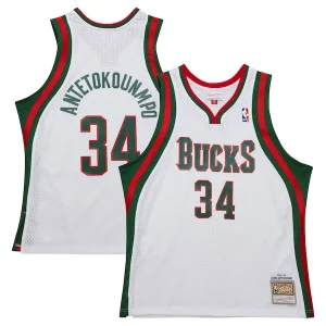 Giannis Antetokounmpo Notable Milwaukee Bucks 2013/14 Hardwood Classics Swingman Jersey White - Pour les amateurs de basketball passionnés - Livraison rapide