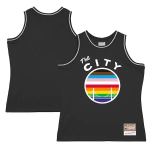 Golden Exclusif State Warriors Hardwood Classic Pride Jersey Black - Vêtement de fan emblématique - Montrez votre amour pour l'équipe