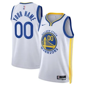 Golden State Warriors Nike Unisex Swingman Custom Charming Jersey White Association Edition - Maillot de marque reconnue - Faites confiance à la qualité