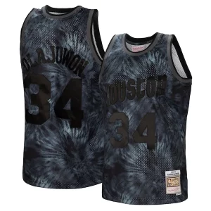 Hakeem Olajuwon Houston Rockets Hardwood Classics 1993/94 Tie Dye Swingman Jersey Black Dashing - Giftez-le à un fan dévoué - Livraison en temps pour les fêtes