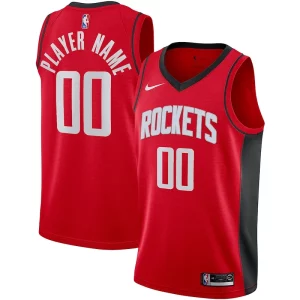 Houston Rockets Nike Haut de gamme 2020/21 Swingman Custom Jersey Icon Edition Red - Offre spéciale - Achetez maintenant et économisez