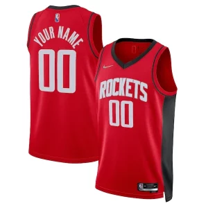 Houston Rockets Nike 2021/22 Diamond Swingman Custom Jersey Icon Commémoratif Edition Red - Giftez-le à un fan dévoué - Livraison en temps pour les fêtes
