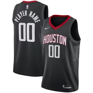 Houston Rockets Nike Swingman Custom Gracieux Jersey Black Statement Edition - Événement exclusif - Soyez l'un des premiers à avoir ce maillot