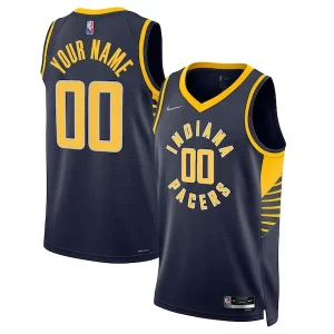 Indiana Élégant Pacers Nike 2021/22 Diamond Swingman Custom Jersey Icon Edition Navy - Événement exclusif - Soyez l'un des premiers à avoir ce maillot
