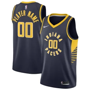 Indiana Pacers Nike Swingman Custom Jersey Navy Icon Edition Élégant - Confort et style combinés - Pour un look exceptionnel