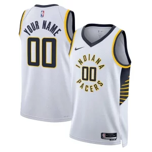 Indiana Pacers Nike Unisex Swingman Custom Jersey White Captivant Association Edition - Offre spéciale - Achetez maintenant et économisez