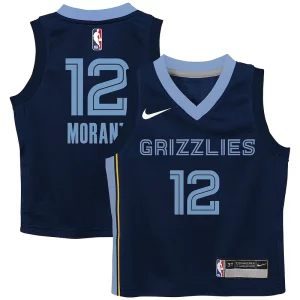 Ja Morant Memphis Grizzlies Nike Toddler Swingman Player Jersey Confortable Icon Edition Navy - Garantie satisfaction - Si vous n'êtes pas satisfait