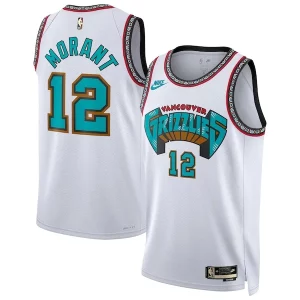Ja Morant Memphis Grizzlies Nike Unisex Admirable 2024/25 Swingman Jersey White Classic Edition - Promotion limitée - Profitez de la réduction avant qu'elle ne soit terminée