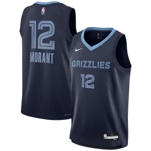 Ja Morant Memphis Grizzlies Nike Youth Swingman Jersey Icon Edition Navy Stylish - Fait à la main - Un produit unique et de qualité