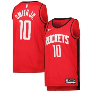 Jabari Smith Jr. Éclatant Houston Rockets Nike Unisex Swingman Jersey Icon Edition Red - Maillot de championnat - Revivez les victoires glorieuses