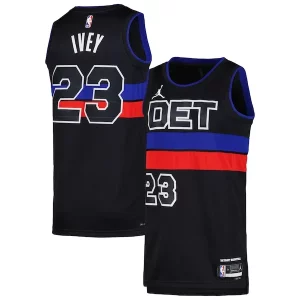 Jaden Ivey Detroit Pistons Jordan Brand Unisex Magnifique Swingman Jersey Statement Edition Black - Offre spéciale - Achetez maintenant et économisez