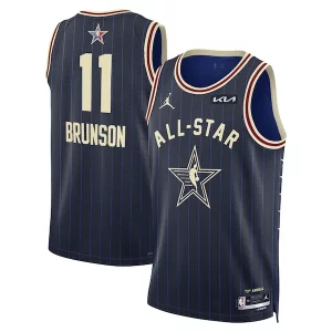 Jalen Brunson Jordan Incontournable Brand Unisex 2024 NBA All Star Game Swingman Jersey Navy - Style contemporain - Restez à la mode avec ce maillot