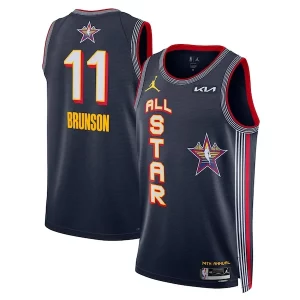 Jalen Brunson Dashing Nike Unisex 2025 NBA All Star Game Swingman Player Jersey Navy - Offre spéciale - Achetez maintenant et économisez