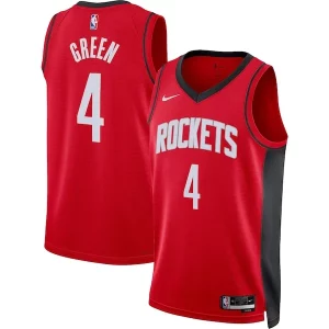 Jalen Green Houston Rockets Magnifique Nike Unisex Swingman Jersey Icon Edition Red - Style contemporain - Restez à la mode avec ce maillot