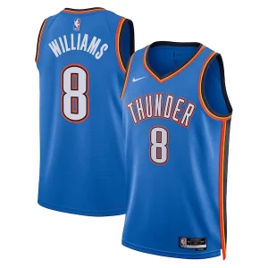 Jalen Williams Oklahoma City Thunder Nike Unisex Swingman Replica Jersey Icon Edition Blue Splendide - Garantie satisfaction - Si vous n'êtes pas satisfait