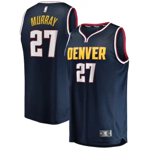 Jamal Murray Denver Nuggets 2019/20 Fast Break Replica Tendance Player Jersey Icon Edition Navy - Maillot authentique - Reproduit avec soin