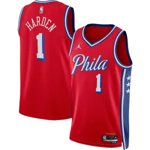 James Harden Philadelphia 76ers Authentique Jordan Brand Unisex Swingman Jersey Statement Edition Red - Maillot de marque reconnue - Faites confiance à la qualité