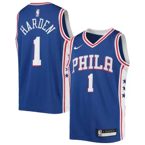 James Harden Philadelphia Tendance 76ers Nike Youth Swingman Jersey Icon Edition Royal - Maillot de qualité supérieure - Durable et résistant