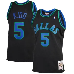 Jason Kidd Dallas Moderne Mavericks 1994/95 Hardwood Classics Reload 2.0 Swingman Jersey Black - Maillot de collection - Un bijou pour les amateurs