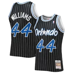 Jason Refiné Williams Orlando Magic 2001/02 Hardwood Classics Swingman Jersey Black - Pour les fans de la ligue - Un maillot authentique de la compétition