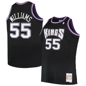 Jason Williams Sacramento Kings Big & Tall 2000/01 Hardwood Classics Swingman Jersey Black Premium - Parfait pour le match jour - Montrez votre support avec style