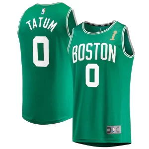 Jayson Tatum Boston Celtics 2024 NBA Finals Champions Prime Fast Break Replica Player Jersey Kelly Green Icon Edition - Style contemporain - Restez à la mode avec ce maillot