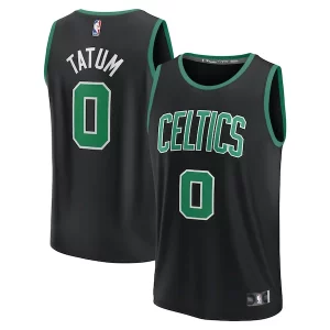 Jayson Tatum Boston Unique Celtics Fast Break Replica Player Jersey Statement Edition Black - Dernières unités - Ne manquez pas cette opportunité