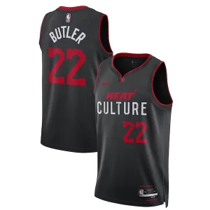 Jimmy Butler Miami Heat Classique Nike Unisex 2023/24 Swingman Jersey Black City Edition - Édition commemorative - Souvenez-vous des moments inoubliables
