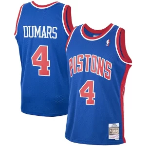 Joe Dumars Detroit Pistons 1988/89 Hardwood Classics Swingman Distingué Jersey Blue - Maillot de marque reconnue - Faites confiance à la qualité