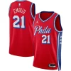 Joel Embiid Philadelphia 76ers Jordan Brand Unisex Swingman Jersey Statement Edition Dashing Red - Confort et style combinés - Pour un look exceptionnel