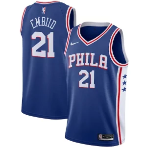 Joel Embiid Incontournable Philadelphia 76ers Nike 2019/2020 Swingman Jersey Icon Edition Royal - Style contemporain - Restez à la mode avec ce maillot