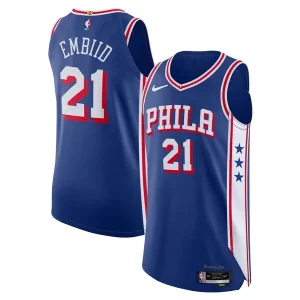 Joel Embiid Philadelphia Distingué 76ers Nike Authentic Jersey Association Edition Royal - Maillot de championnat - Revivez les victoires glorieuses