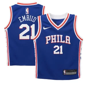 Joel Embiid Tendance Philadelphia 76ers Nike Preschool Swingman Player Jersey Icon Edition Royal - Offre spéciale - Achetez maintenant et économisez