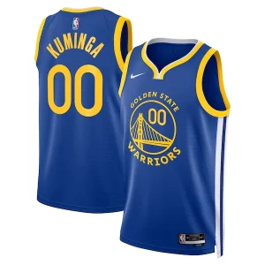 Jonathan Kuminga Golden State Warriors Nike Unisex Swingman Badge Player Jersey Prime Icon Edition Royal - Édition limitée - Uniques dans leur genre
