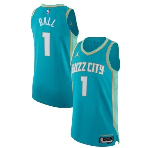 Jordan Brand LaMelo Ball Charlotte Hornets Authentic Jersey City Collectible Edition Teal - Vêtement de fan emblématique - Montrez votre amour pour l'équipe