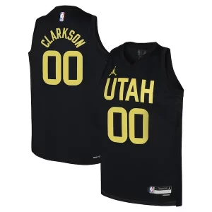 Jordan Clarkson Refiné Utah Jazz Jordan Brand Youth Swingman Jersey Statement Edition Black - Livraison gratuite - Économisez sur les frais d'expédition