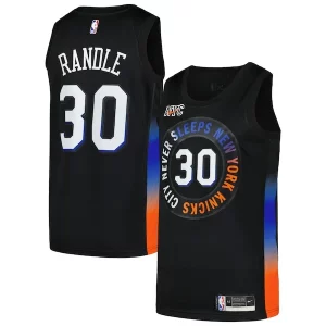 Julius Randle New York Knicks Nike Swingman Player Jersey City Edition Charming Black - Style contemporain - Restez à la mode avec ce maillot
