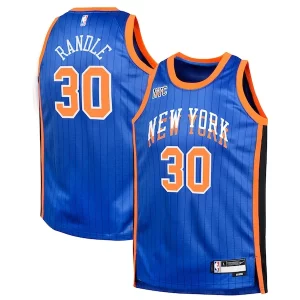 Julius Randle New York Knicks Refiné Nike Youth Swingman Replica Jersey City Edition Blue - Événement exclusif - Soyez l'un des premiers à avoir ce maillot