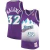 Karl Malone Utah Jazz 1996/97 Hardwood Personalisable Classics Swingman Jersey Purple - Pour les amateurs de basketball passionnés - Livraison rapide