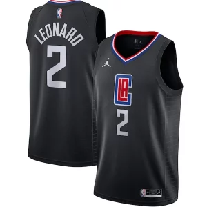 Kawhi Leonard LA Clippers Jordan Exceptionnel Brand 2020/21 Swingman Jersey Statement Edition Black - Offre spéciale - Achetez maintenant et économisez