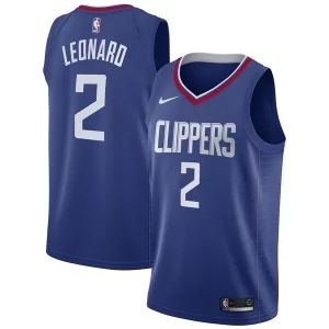 Kawhi Leonard LA Clippers Nike Bold 2019/20 Swingman Jersey Blue Icon Edition - Nouvelle arrivée - Êtes-vous prêt pour la saison ?