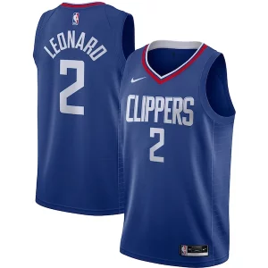 Kawhi Leonard LA Clippers Nike Swingman Jersey Royal Icon Edition Dashing - Vêtement de fan emblématique - Montrez votre amour pour l'équipe