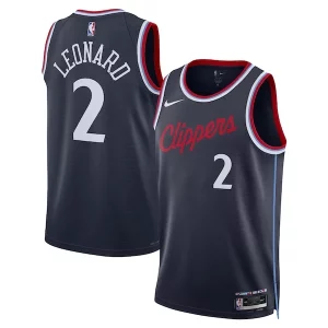 Kawhi Leonard LA Clippers Nike Unisex 2024/25 Swingman Jersey Navy Authentique Icon Edition - Offre spéciale - Achetez maintenant et économisez