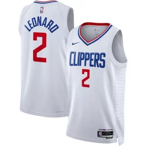 Kawhi Commémoratif Leonard LA Clippers Nike Unisex Swingman Jersey Association Edition White/Royal - Pour les amateurs de basketball passionnés - Livraison rapide