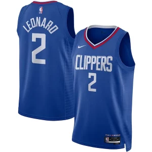 Kawhi Leonard LA Clippers Exclusif Nike Unisex Swingman Jersey Icon Edition Royal/White - Édition limitée - Uniques dans leur genre