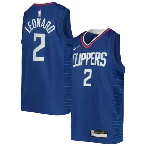 Kawhi Leonard LA Clippers Nike Youth Swingman Jersey Icon Edition Splendide Royal/White - Fait à la main - Un produit unique et de qualité