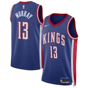 Keegan Murray Sacramento Kings Nike Unisex 2024/25 Swingman Player Jersey City Edition Personalisable Blue - Maillot de marque reconnue - Faites confiance à la qualité