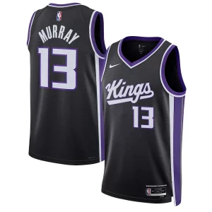 Keegan Murray Éclatant Sacramento Kings Nike Unisex Swingman Jersey Association Edition Black - Vêtement de fan emblématique - Montrez votre amour pour l'équipe